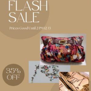 Items pictured are marked down 35% until 2pm!!!